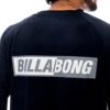 BILLABONG Air Dry Mesh Rash Guard Mens Swim Shirt