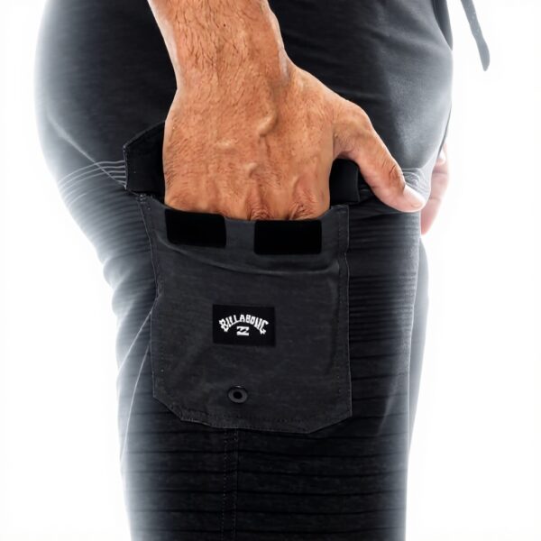 BILLABONG ALLDAY HTR Stripe PRO Mens Swim Shorts