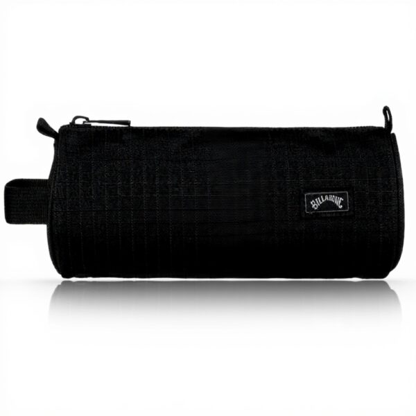 Billabong Pencil Case Men Grey Barrel Design Organizer