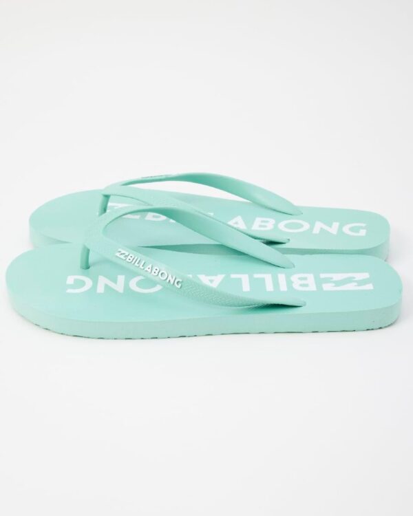 Billabong Men's Beach Thong Sandals EVA Footbed Logo Design-1
