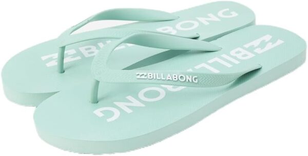 Billabong Men's Beach Thong Sandals EVA Footbed Logo Design-0