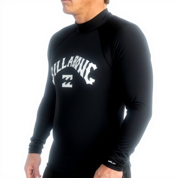 Boys Rash Guard Shirt Billabong Logo Surf UPF 50