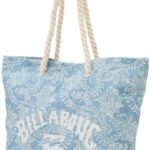 Billabong Essential Beach Bag Tote Cotton Canvas Women-0