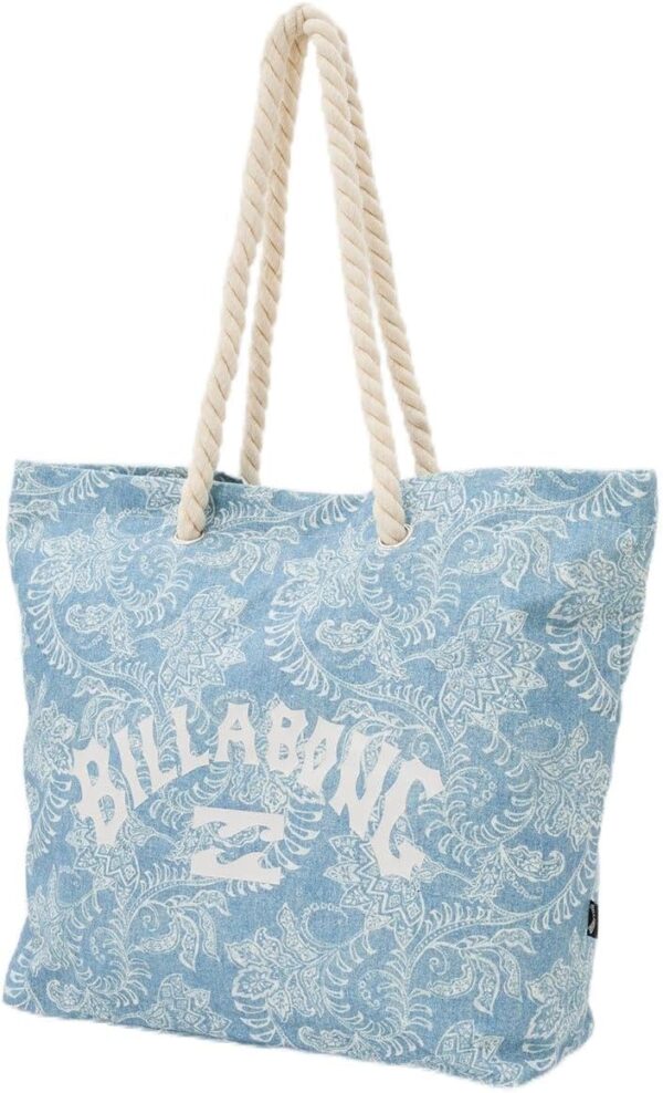 Billabong Essential Beach Bag Tote Cotton Canvas Women-0