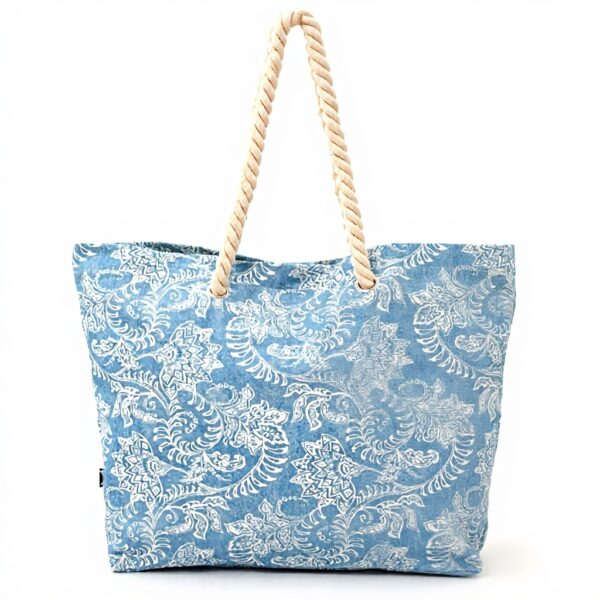 Billabong Essential Beach Bag Tote Cotton Canvas Women