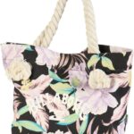 Billabong Tote Bag Cotton Canvas Mini Beach Bag Women-0