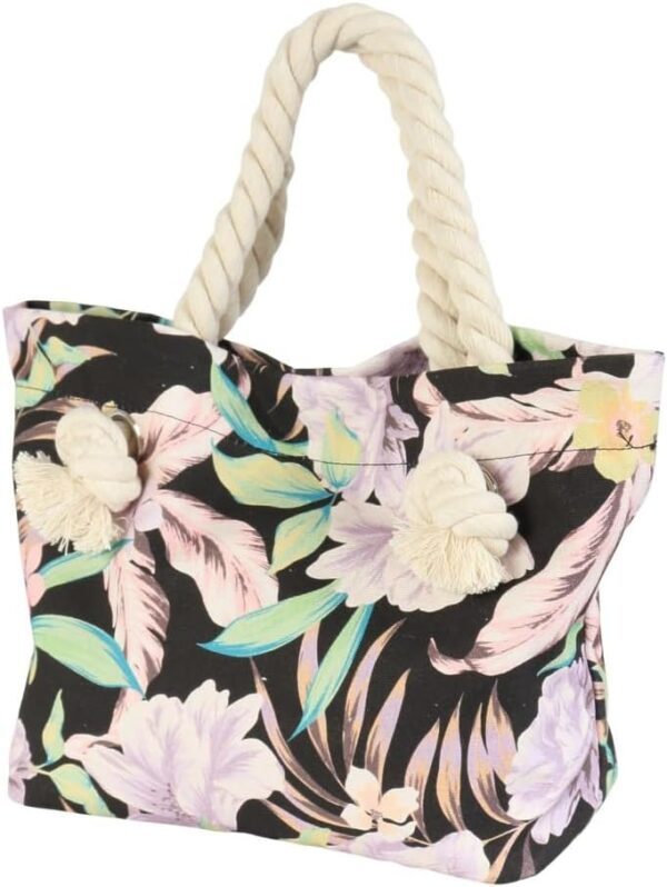 Billabong Tote Bag Cotton Canvas Mini Beach Bag Women-1