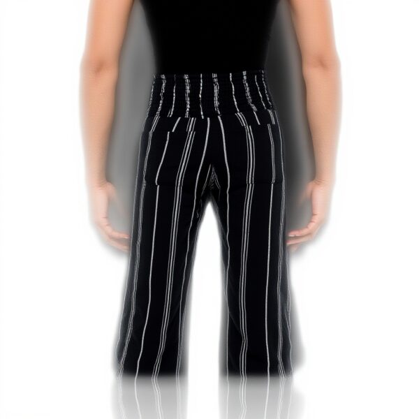 Billabong Womens Cotton Smocked Waist Pants New Waves Stripe