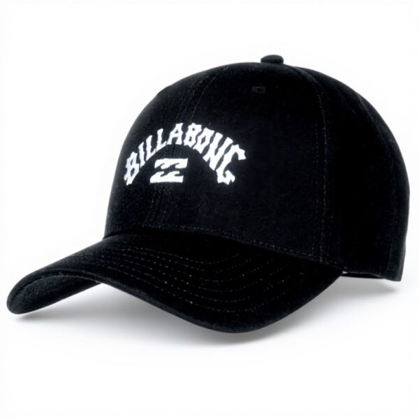 Billabong Mens Arch Snapback Black Baseball Cap