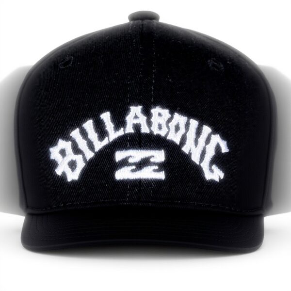 Billabong Mens Arch Snapback Black Baseball Cap