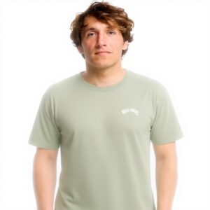 Billabong Mens Arch T-Shirt Cotton Jersey Crew Neck