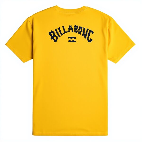 Billabong Mens Arch Wave T-Shirt Cotton Crew Neck Design