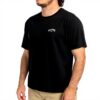 Billabong Mens Arch Wave T-Shirt Cotton Black Regular Fit