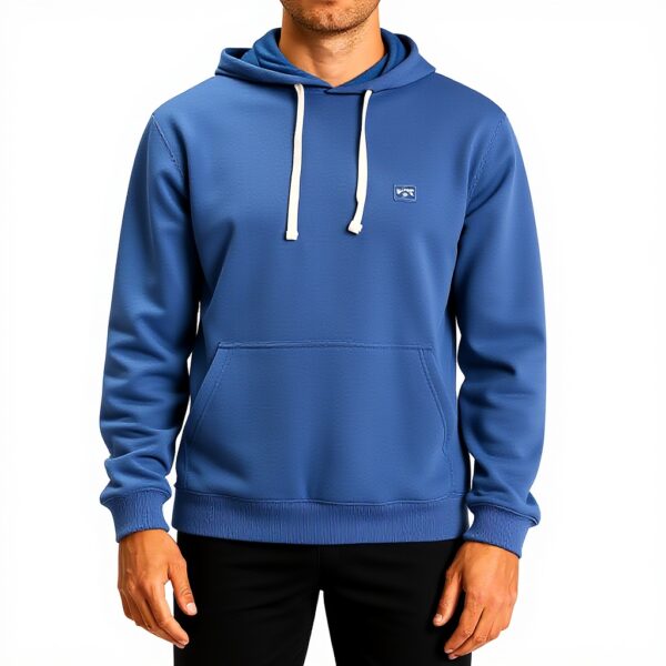 Billabong Mens Classic Pullover Hoodie Slate Blue Medium