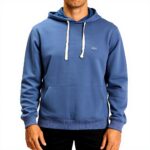 Billabong Mens Classic Pullover Hoodie Slate Blue Medium