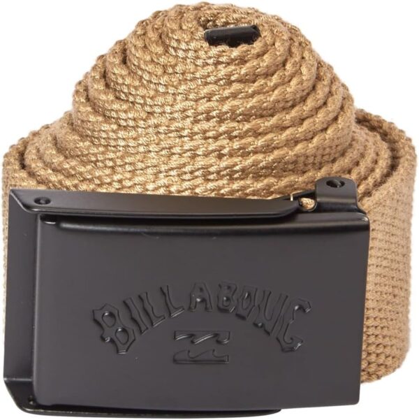 Billabong Mens Cog Belt Navy Military Gravel One Size-0