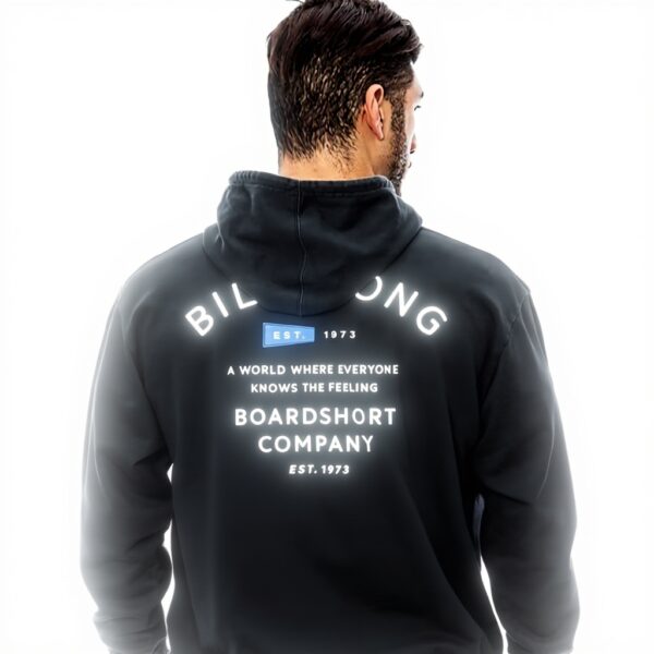 Billabong Mens Hooded Sweatshirt Back Logo Hoodie WGN