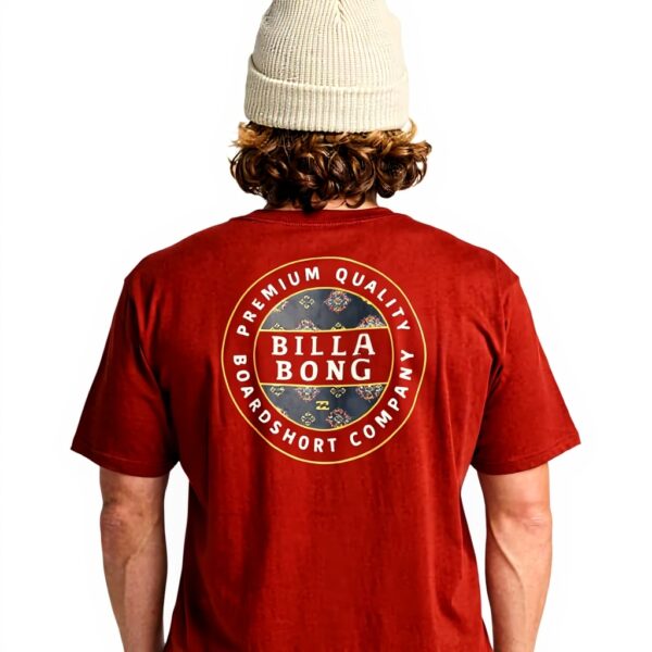 Billabong Mens T-Shirt Rotor Fill Comfortable Lightweight