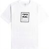 Billabong Mens Unity Stacked T-Shirt Cotton White