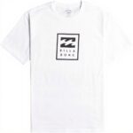 Billabong Mens Unity Stacked T-Shirt Cotton White