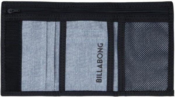 Billabong Mens Wallet Fold Lightweight Synthetic Grey-1