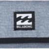 Billabong Mens Wallet Fold Lightweight Synthetic Grey-0