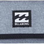 Billabong Mens Wallet Fold Lightweight Synthetic Grey-0