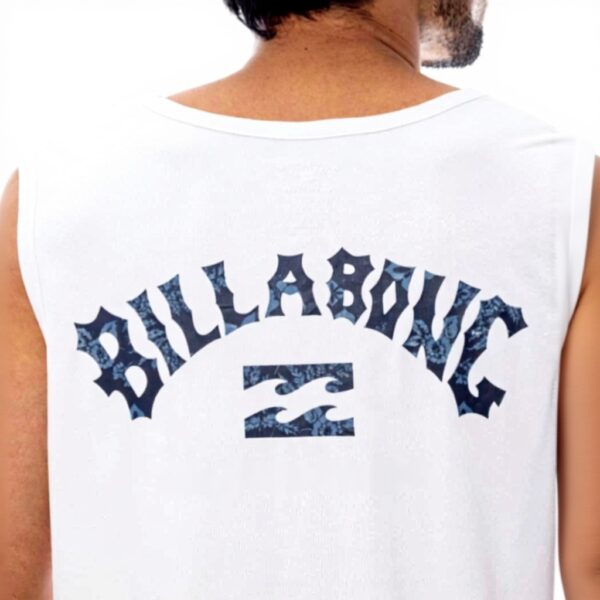 BILLABONG Rash Guard Mens UPF Swim Shirt White