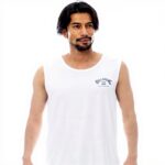 BILLABONG Rash Guard Mens UPF Swim Shirt White