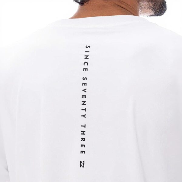 Mens Rash Guard Billabong Black Logo Rush Tee Large