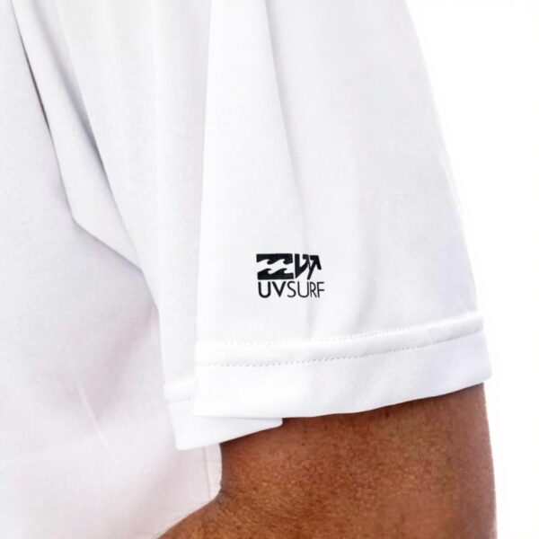 Mens Rash Guard Billabong Black Logo Rush Tee Large