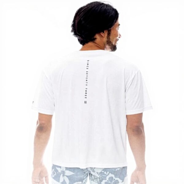 Mens Rash Guard Billabong Black Logo Rush Tee Large