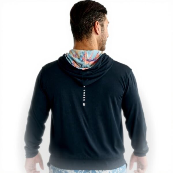 Billabong Rash Zip Hood Mens Rash Guard UPF Surf Shirt