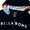 Billabong Rash Zip Hood Mens Rash Guard UPF Surf Shirt