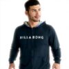 Billabong Rash Zip Hood Mens Rash Guard UPF Surf Shirt