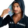Billabong Rash Zip Hood Mens Rash Guard UPF Surf Shirt