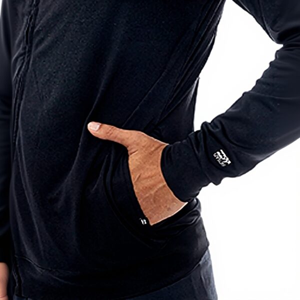 BILLABONG Mens Rash Guard Zip Thru Long Sleeve Swimwear