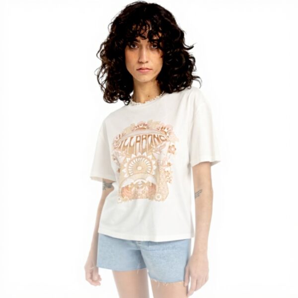 Billabong Womens T-Shirt Soft Comfortable Unique Print