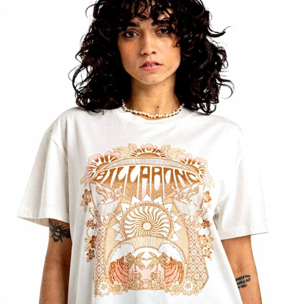 Billabong Womens T-Shirt Soft Comfortable Unique Print