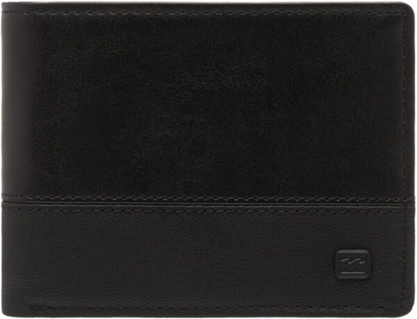 Men's RFID Wallet Billabong Black Char Classic Synthetic-0