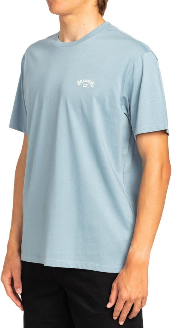 Quiksilver Mens Arch Crew T-Shirt Cotton Comfort Fit-2