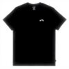 Quiksilver Mens Arch Crew T-Shirt Black White Knit Top