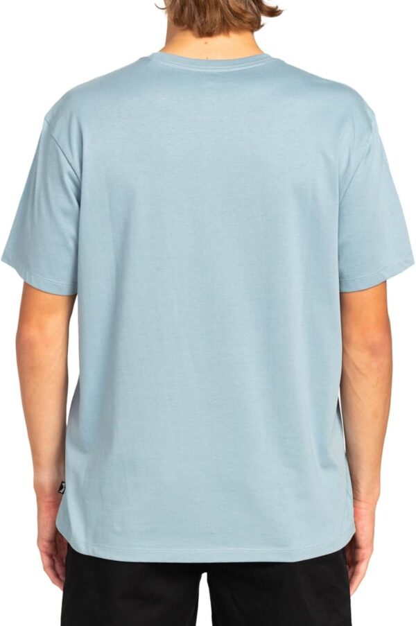 Quiksilver Mens Arch Crew T-Shirt Cotton Comfort Fit-1