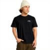 Quiksilver Mens Arch Crew T-Shirt Black White Knit Top