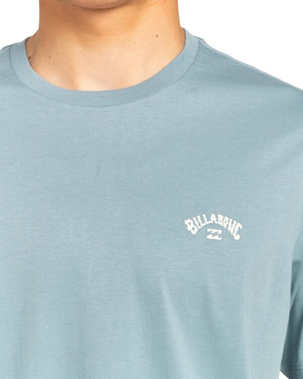 Quiksilver Mens Arch Crew T-Shirt Cotton Comfort Fit-3