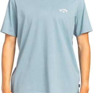 Quiksilver Mens Arch Crew T-Shirt Cotton Comfort Fit-0