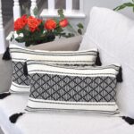 Oveesha Bohemian Cotton Pillow Covers Handwoven Home Decor-0