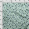 Velvet Fabric by oneOone Floral Print Stretch Sewing-2