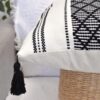 Oveesha Bohemian Cotton Pillow Covers Handwoven Home Decor-2