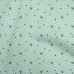 oneOone Velvet Fabric 58 Inch Wide Mint Green Stretch-0